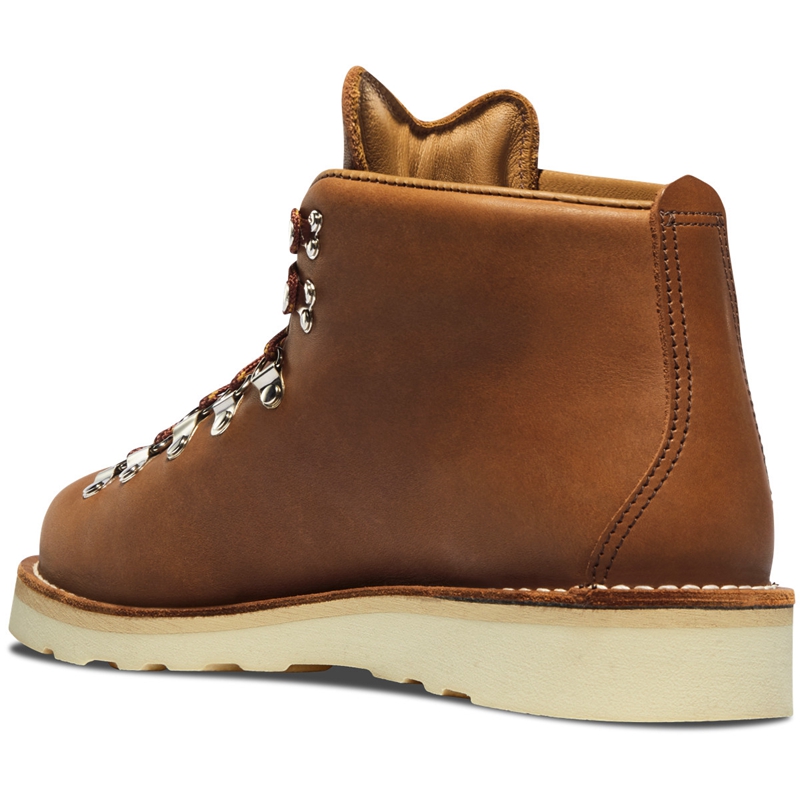 Brown Women's Danner Mountain Light Combat Boots | 60347-IUHP