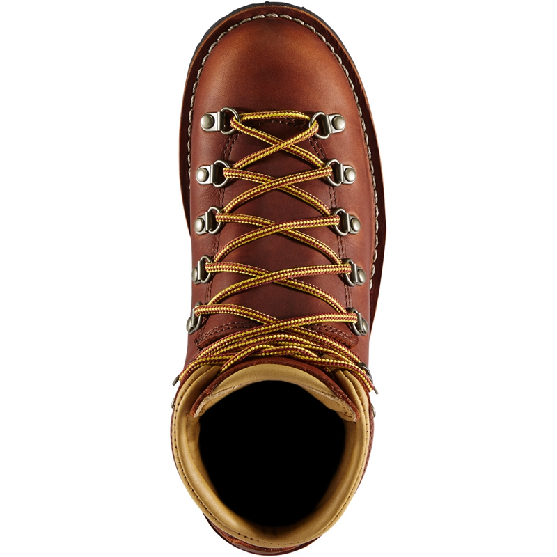 Brown Women's Danner Mountain Pass Hunting Boots | 40375-OMNF