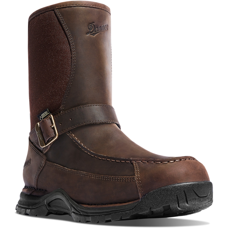 Dark Brown Men's Danner Sharptail Hunting Boots | 23489-UOER