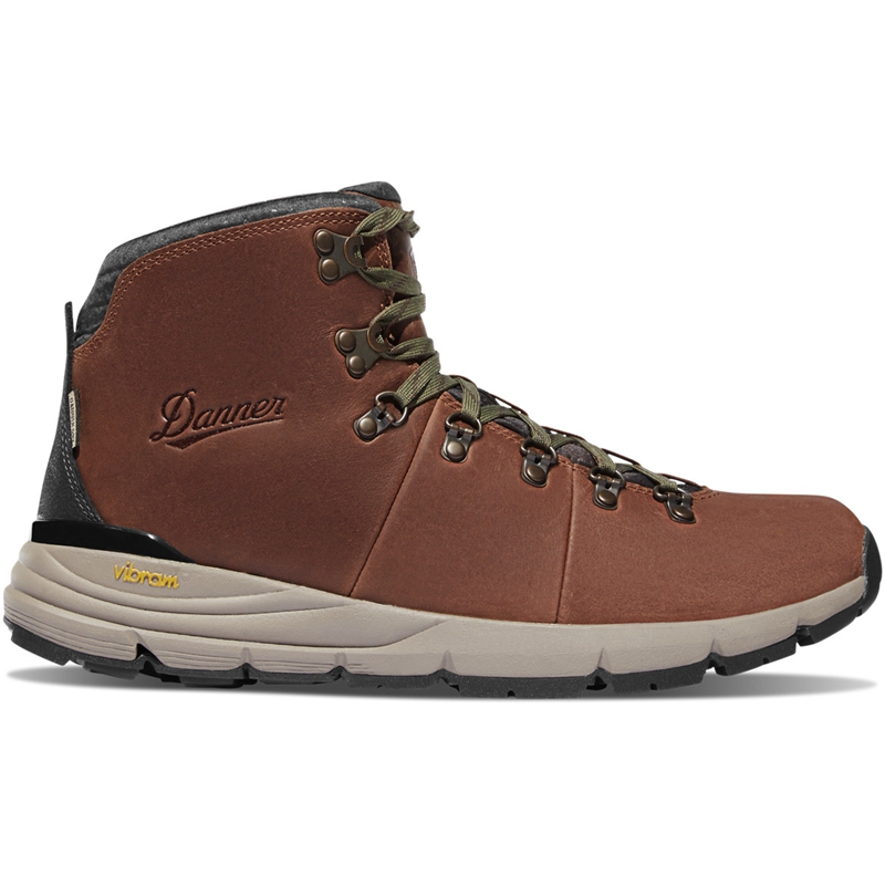 Green Men\'s Danner Mountain 600 Hiking Boots | 31406-NKCD