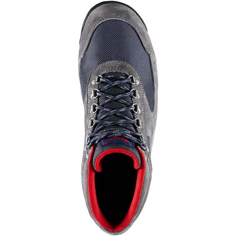 Grey / Blue Women's Danner Jag Work Shoes | 42036-WXJZ
