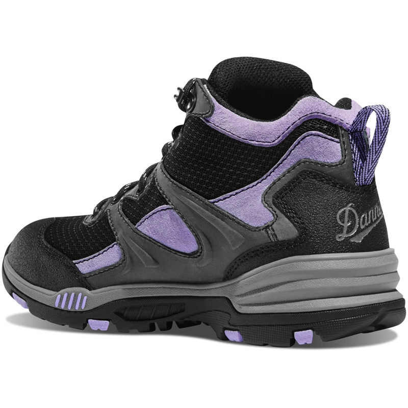 Grey / Lavender Women's Danner Springfield Work Boots | 84267-CSYT