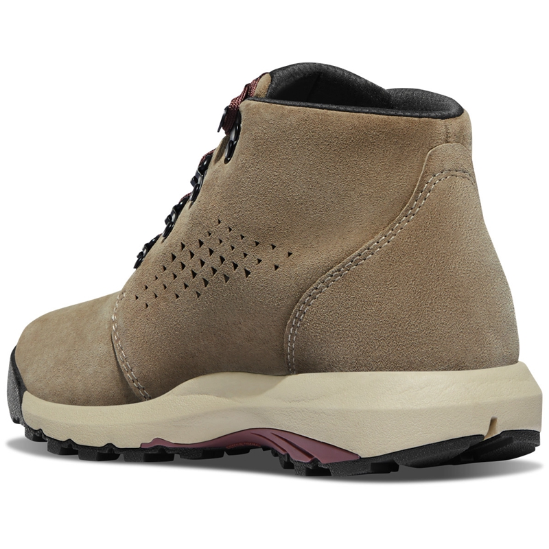 Grey / Purple Women's Danner Inquire Chukka Hunting Boots | 27865-IACD
