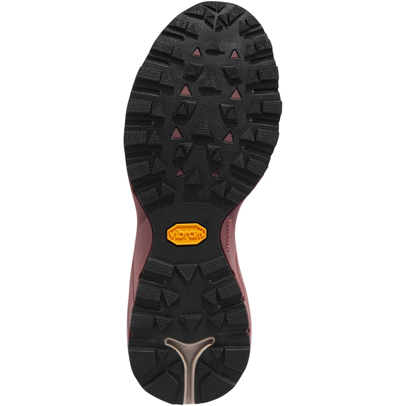 Grey / Purple Women's Danner Inquire Chukka Hunting Boots | 27865-IACD