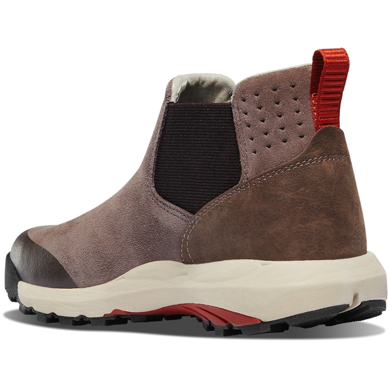 Grey Women's Danner Inquire Chelsea Boots | 10486-YKAE