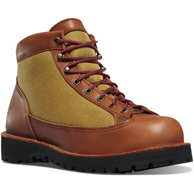 Khaki Men's Danner Danner Light Revival Work Boots | 06531-DJRN