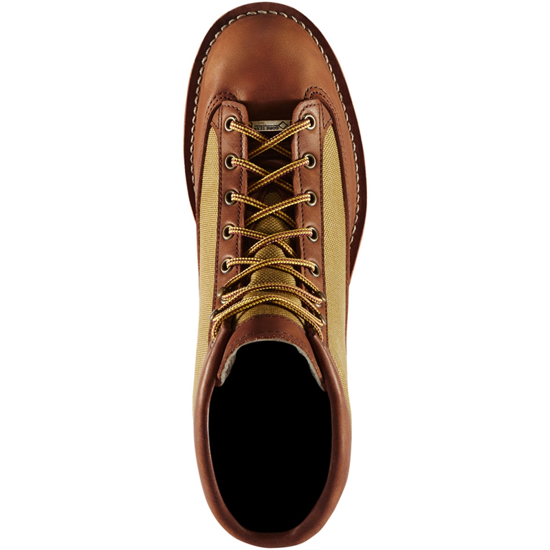Khaki Men's Danner Danner Light Revival Work Boots | 06531-DJRN