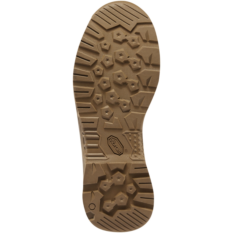 Khaki Men's Danner Reckoning Military Boots | 54092-VQRT