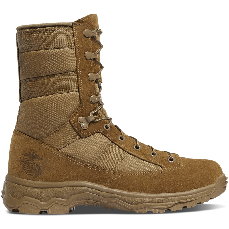 Khaki Men\'s Danner Reckoning Military Boots | 54092-VQRT