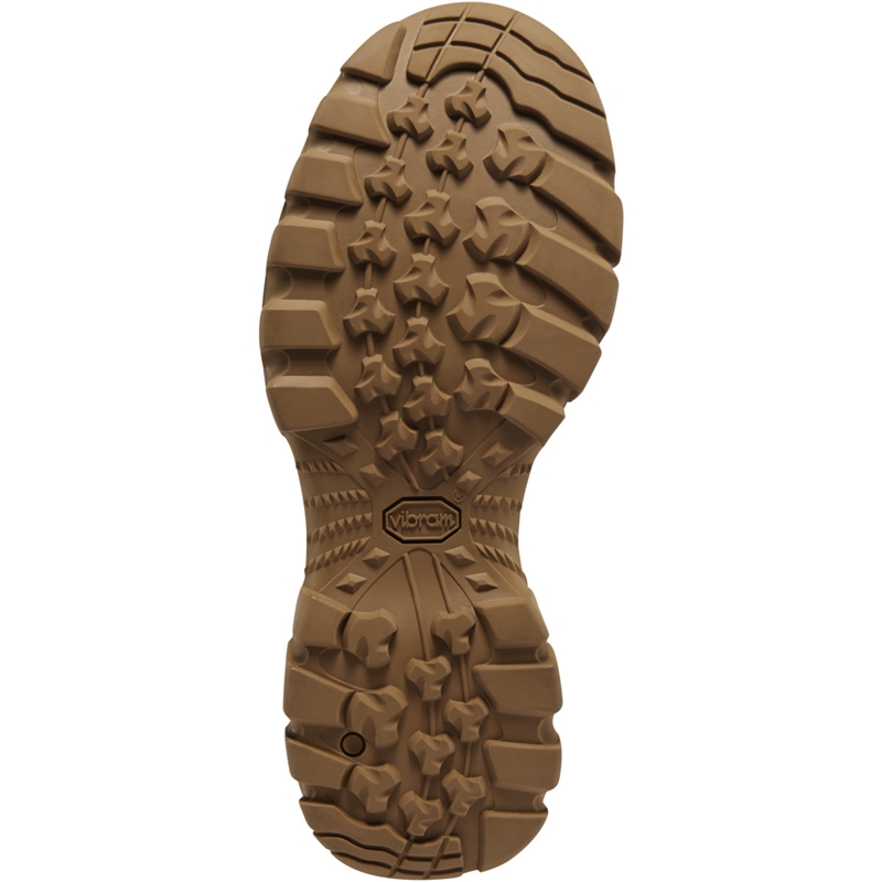Khaki Men's Danner Rivot TFX Military Boots | 42673-YDVI
