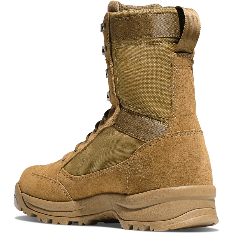 Khaki Men's Danner Tanicus Military Boots | 30815-AHNJ