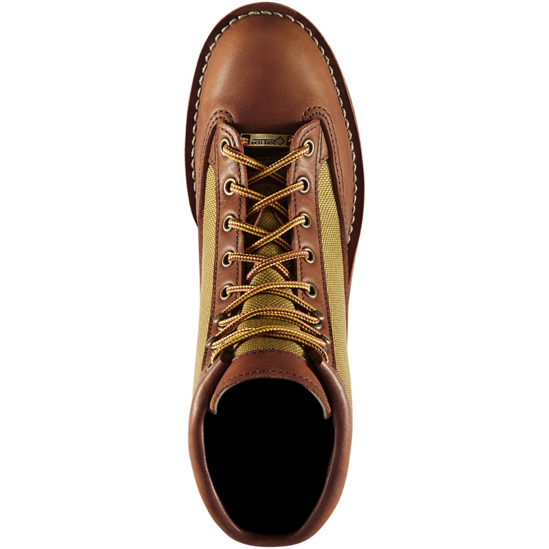 Khaki Women's Danner Danner Light Revival Work Boots | 61379-ZVTK