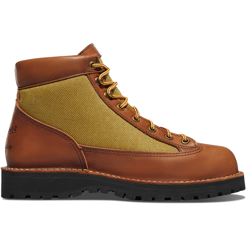 Khaki Women\'s Danner Danner Light Revival Work Boots | 61379-ZVTK