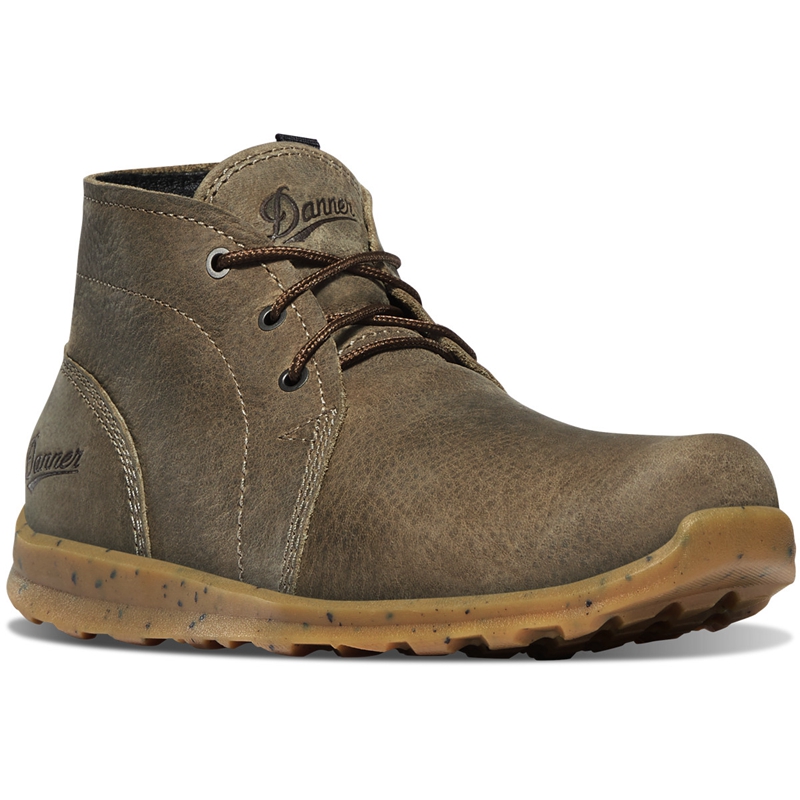 Khaki Women's Danner Forest Chukka Chelsea Boots | 71485-VJBH