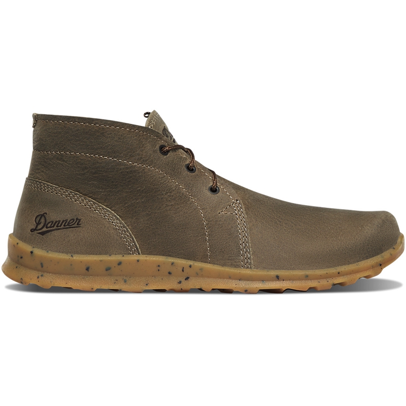 Khaki Women\'s Danner Forest Chukka Chelsea Boots | 71485-VJBH
