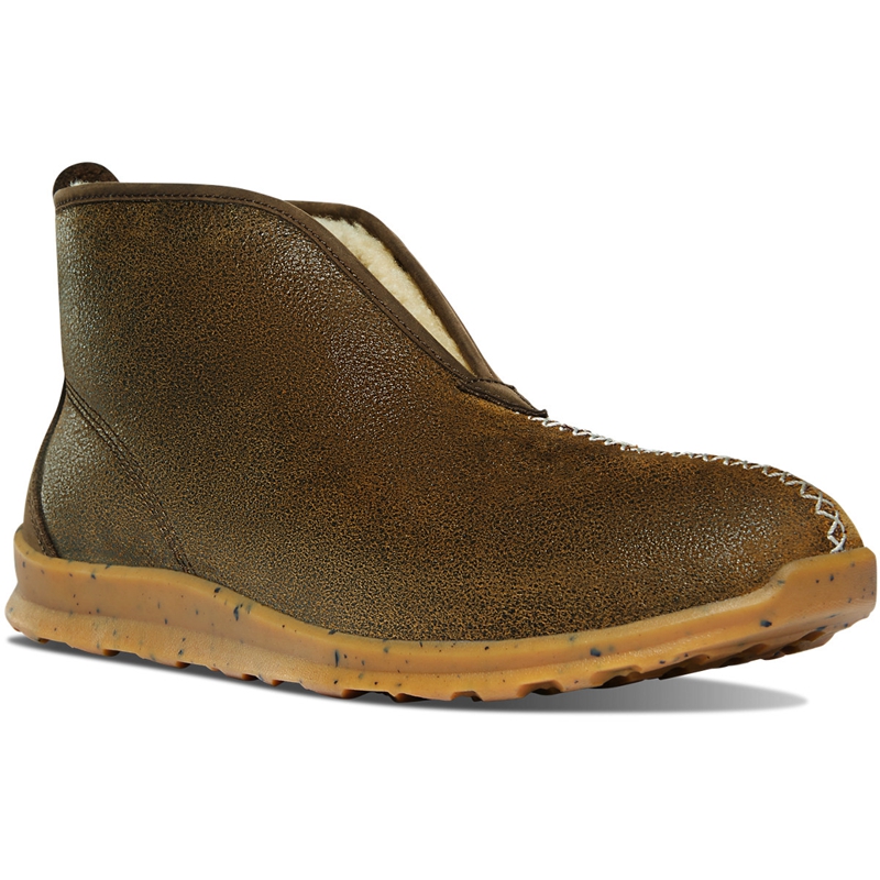 Khaki Women's Danner Forest Moc Chelsea Boots | 87216-HATB