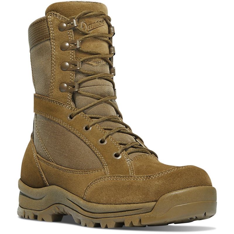 Khaki Women's Danner Prowess Military Boots | 13804-XISA