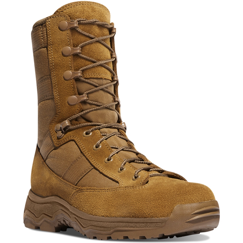 Khaki Women's Danner Reckoning Military Boots | 72819-ETXR