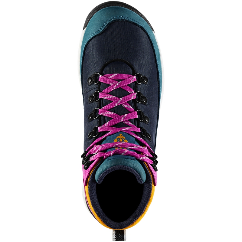 Navy Women's Danner FP Movement Adrika Hiking Shoes | 27958-QAFU