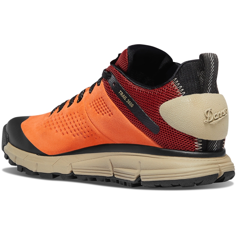Orange Women's Danner Trail 2650 GTX Hiking Boots | 63219-SMBC