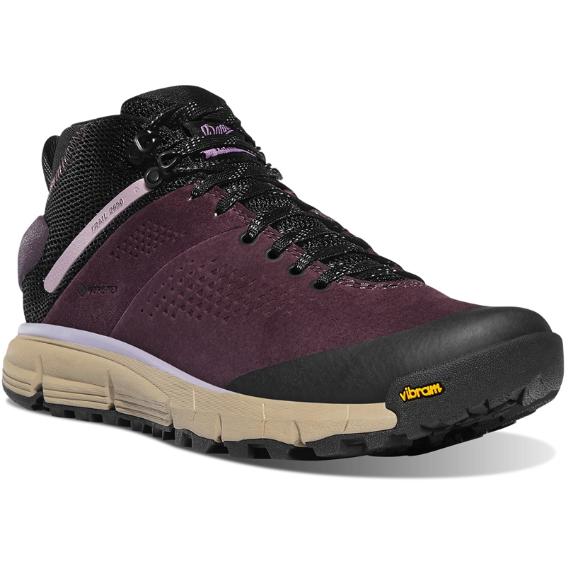 Purple Women's Danner Trail 2650 GTX Mid Combat Boots | 41203-MDAL