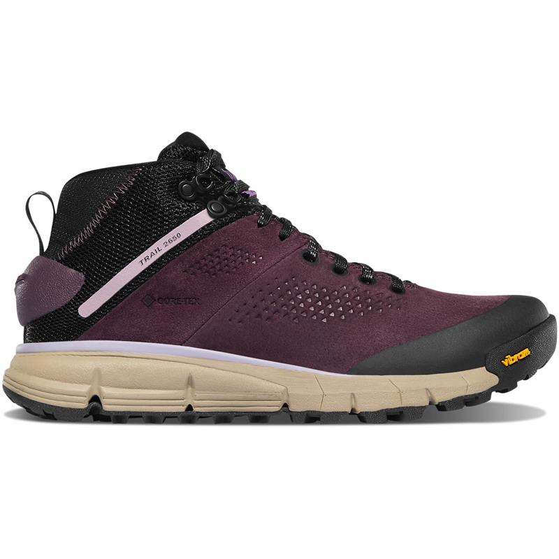 Purple Women\'s Danner Trail 2650 GTX Mid Combat Boots | 41203-MDAL