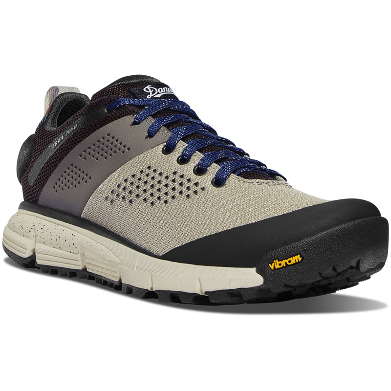 Silver Olive / Blue Men's Danner Trail 2650 Mesh Hiking Shoes | 45126-PZJS